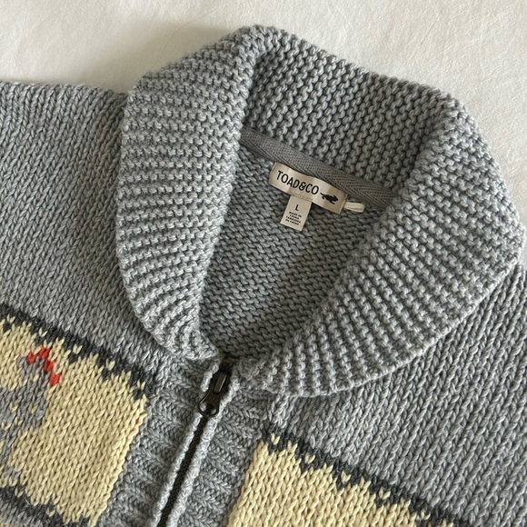 Toad&Co women’s wool zip sweater - Picture 2 of 8